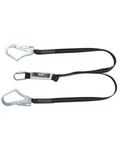 Energy Absorbing Lanyard, 1.5m, Twin Leg