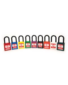 NC38 Nylon Shackle Safety padlock