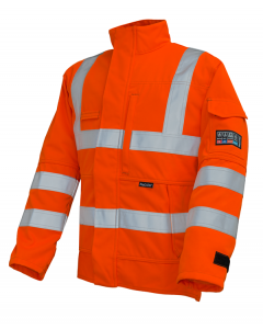 Arc Flash High Viz Orange Jacket 9.8cal/cm2