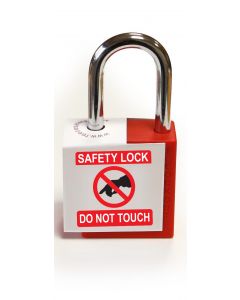 'Do Not Touch' - Lockout Padlock Fold-Over Tag