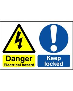 Danger Electrical Hazard - Safety Sign