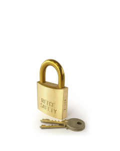 Brass 51mm body Safety Padlock-Keyed to Differ-Standard