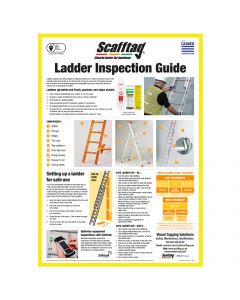 SCAF34 Ladder Inspection Wallchart