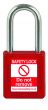 XENOY Padlock RED, keyed differently. 