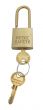 Brass 32mm body Safety Padlock_Medium