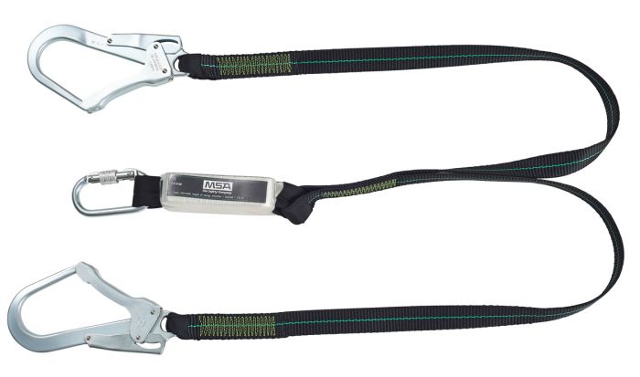 Energy Absorbing Lanyard, 1.5m, Twin Leg