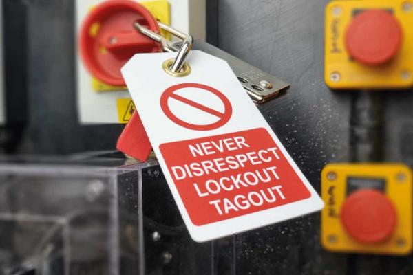 Lockout tagout - simple activity to prevent serious injuries.